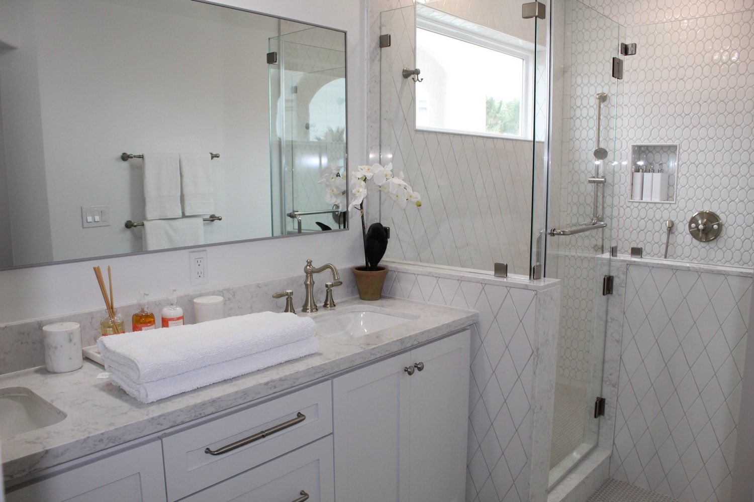 A marble bath