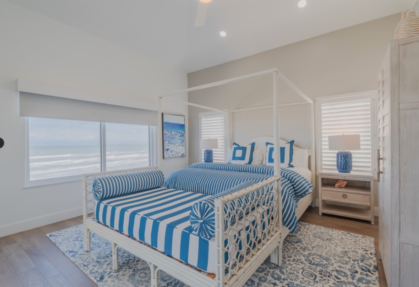 A coastal bedroom