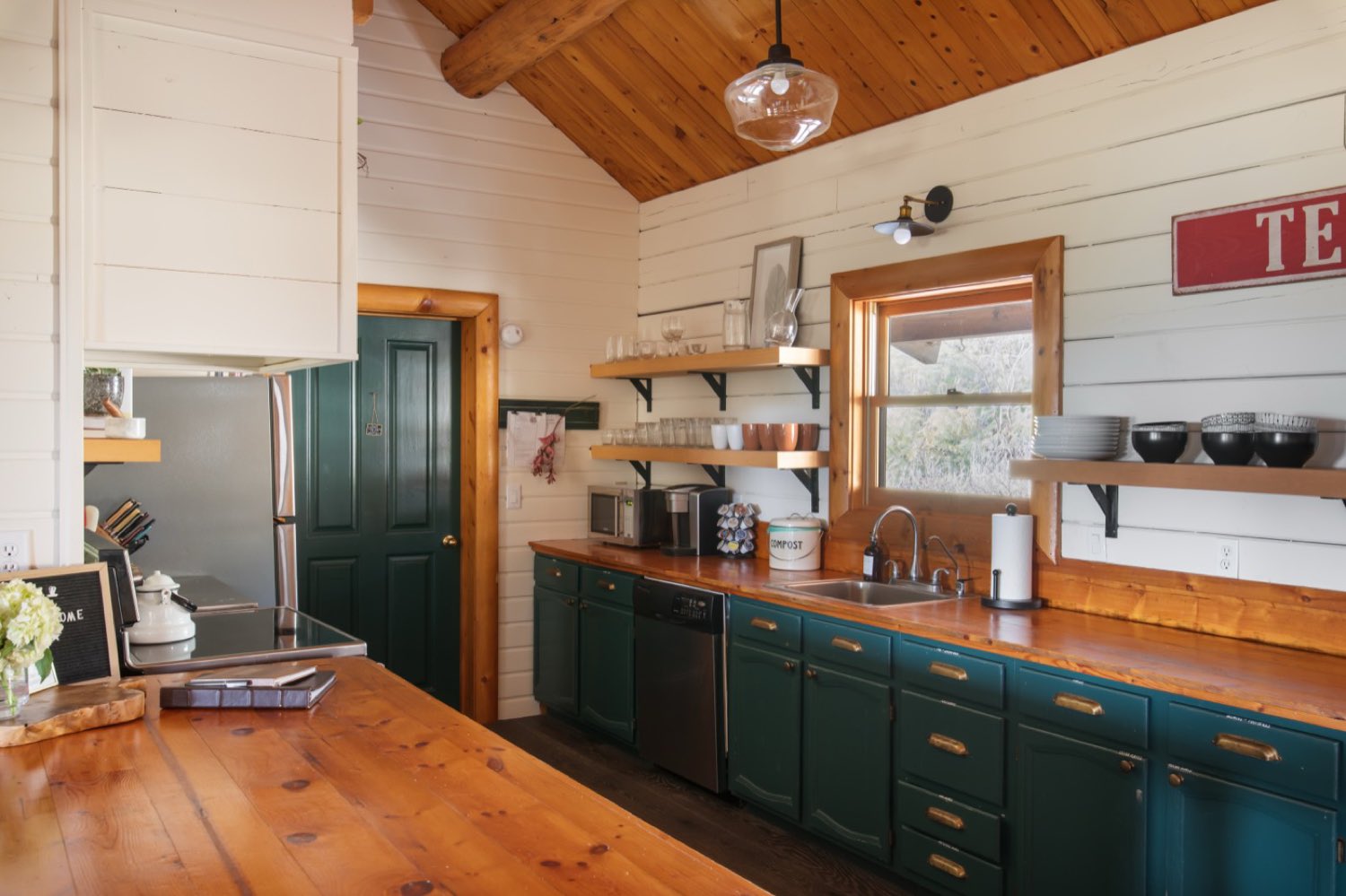 The main kitchen