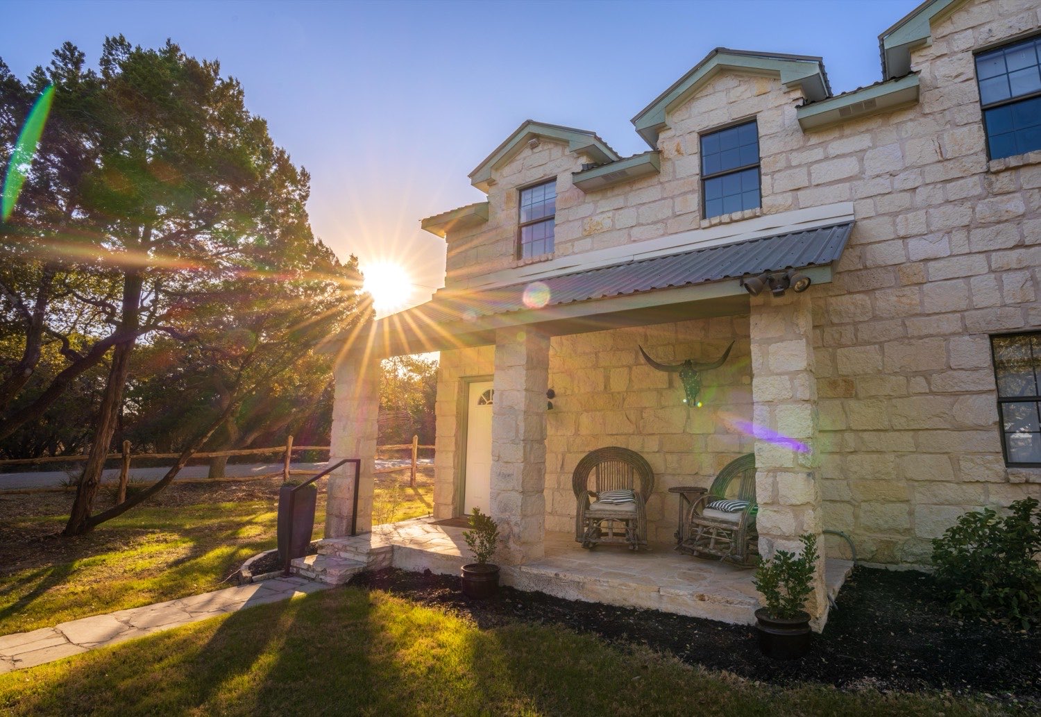The guest house